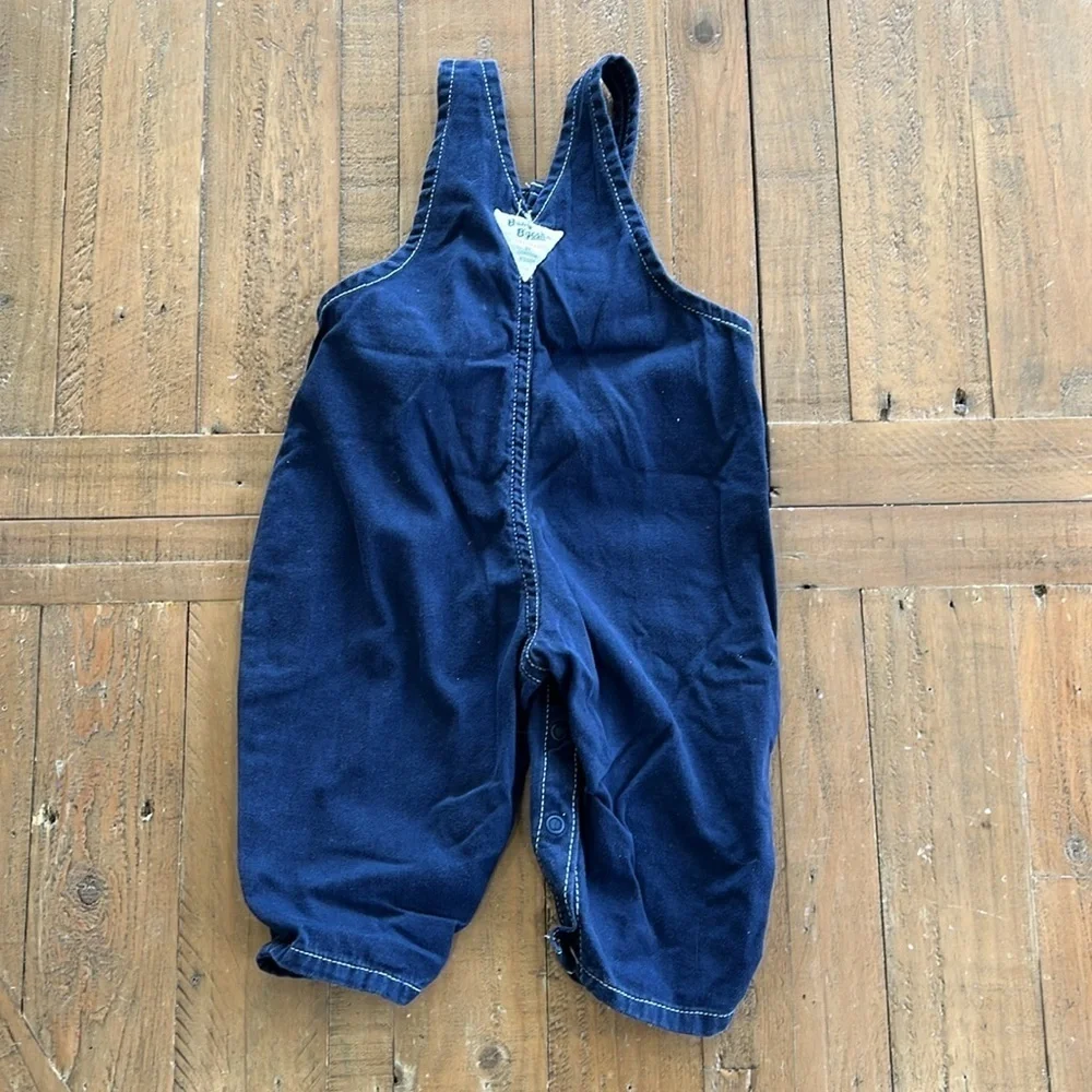 Oshkosh vintage button front overalls